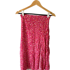H&M Pink floral Skirt